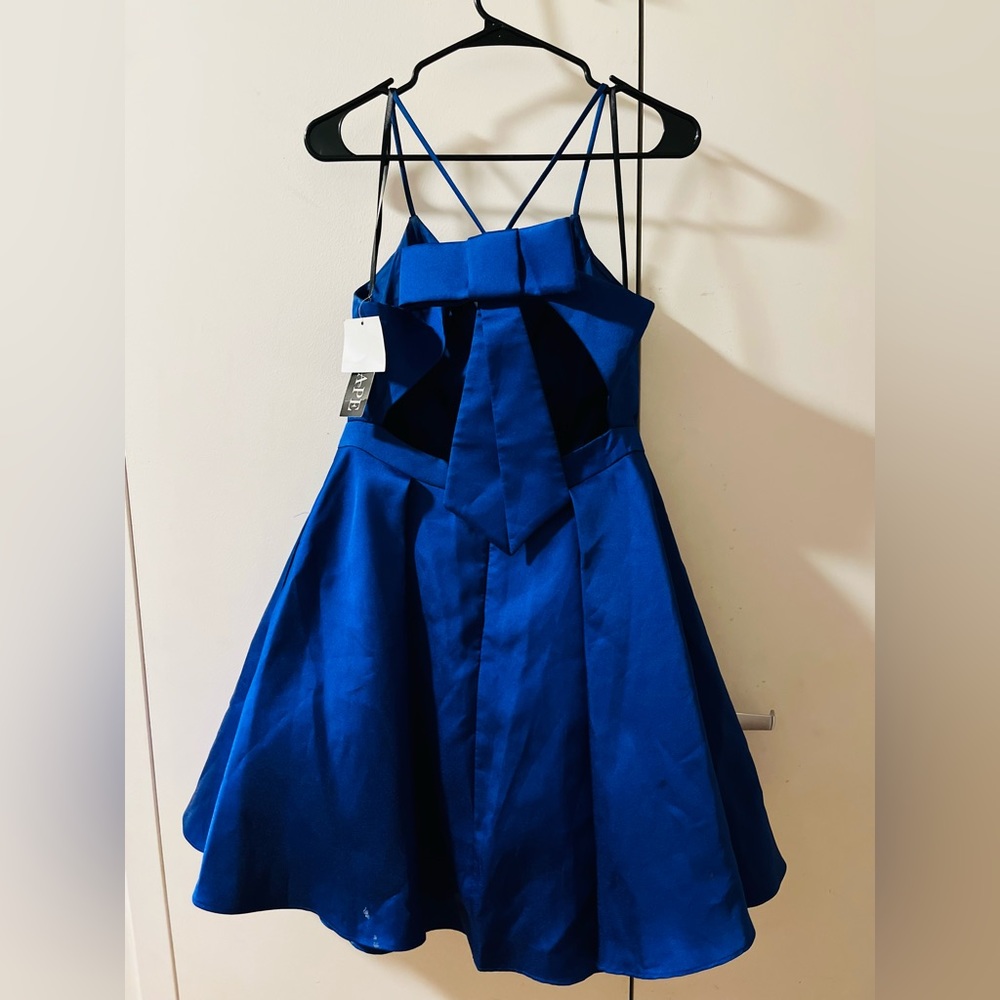 Blue dress